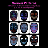 Cybernetic LED Mask (With App)